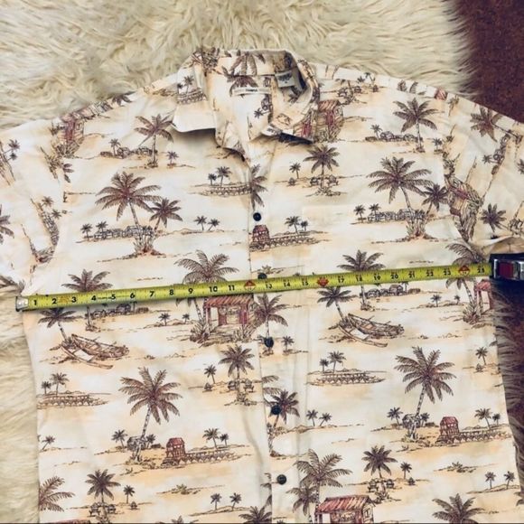 Tropical Hawaiian Aloha Buttondown Men’s XL - Picture 4 of 7